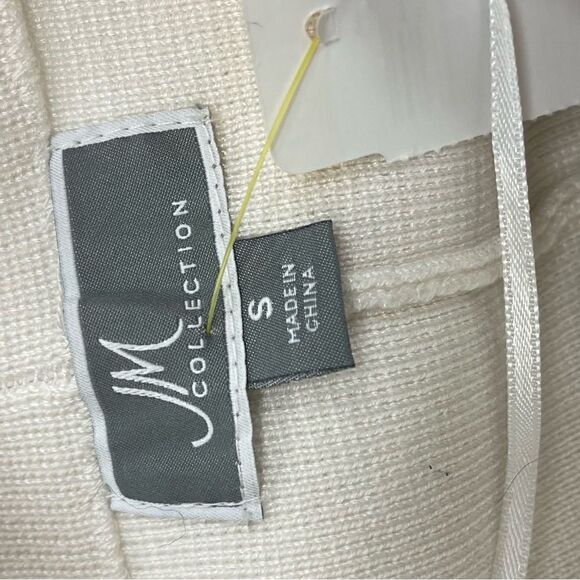 JM Collection Wool with fancy brooch Button Neck. Jackets & Coats. Size s - Picture 6 of 6